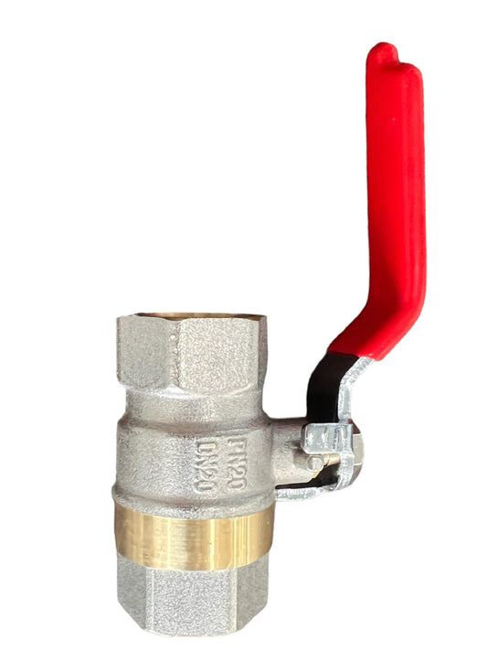 3/4" heavy brass ball valve