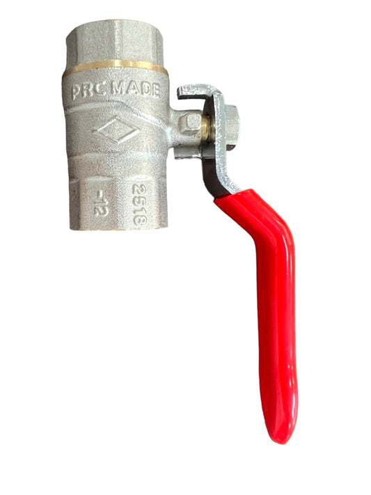 3/4" brass ball valve