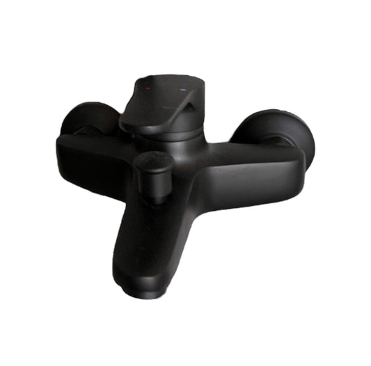 black shower mixer