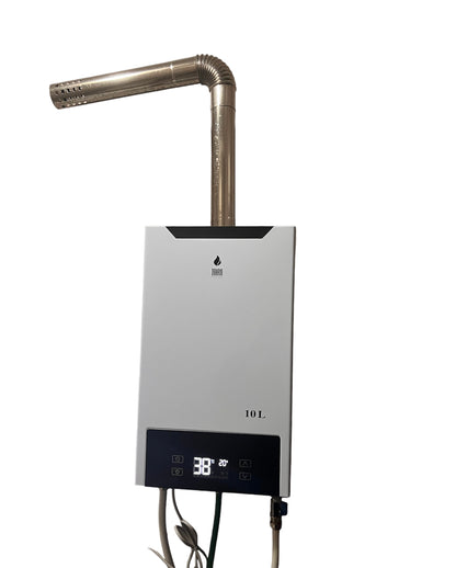 Smart gas water heater