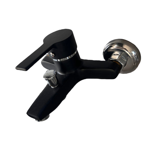 black shower mixer